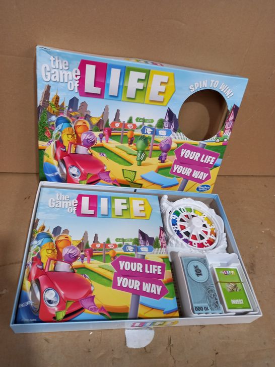 THE GAME OF LIFE - FAMILY BOARD GAME RRP £25.99