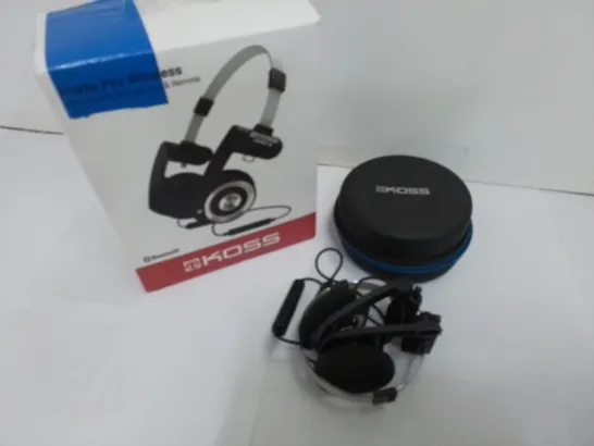 BOXED KOSS PORTA PRO WIRELESS BLUETOOTH ON-EAR HEADPHONES