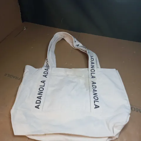 ADANOLA CREAM TOTE BAG 