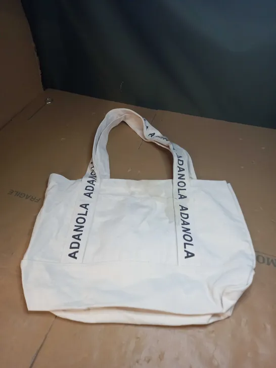 ADANOLA CREAM TOTE BAG 