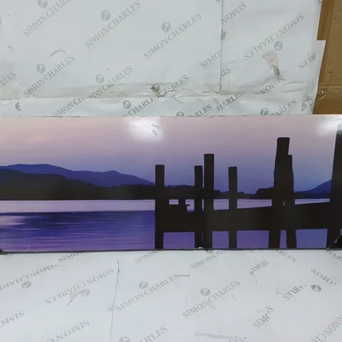 SCENIC DOCK CANVAS 120 BY 40 - COLLETION ONLY