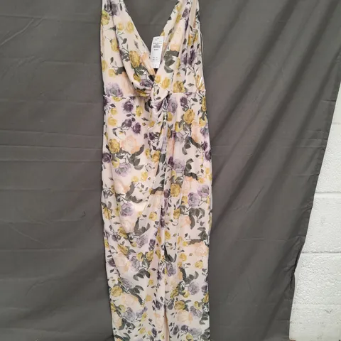 ABERCROMBIE & FITCH LADIES MULTI FLORAL DRESS SIZE MEDIUM