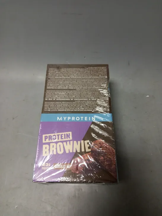 MYPROTEIN SEALED PROTEIN BROWNIE CHOC CHIP 12X 