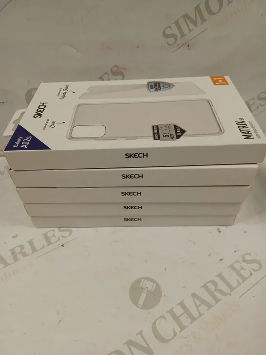 BOX OF 5 SKECH MATRIX SE SLIM DROP CASES - SAMSUNG GALAXY A02S 