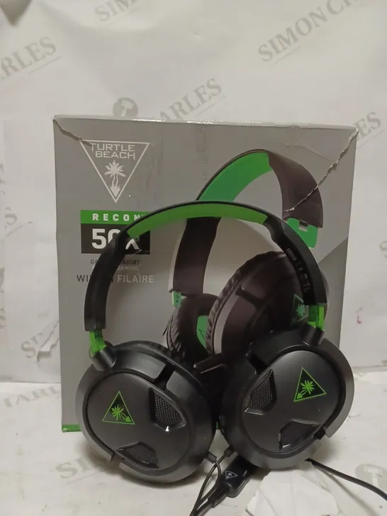 LOT OF 2 TURTLE BEACH RECON 50X - XBOX