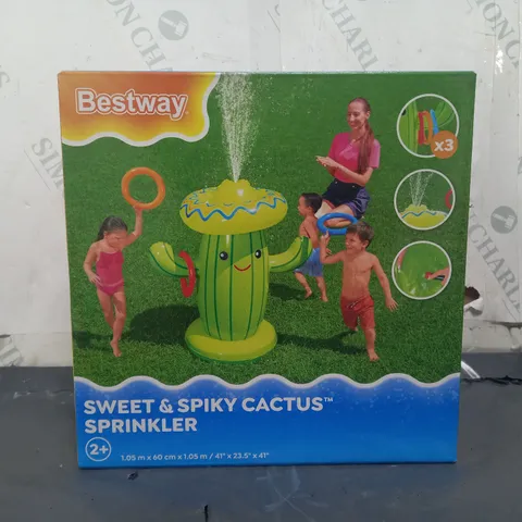 APPROXIMATELY 12 BOXES OF BESTWAY SWEET & SPIKY CACTUS SPRINKLERS (4 PER POX) - COLLECTION ONLY