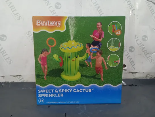 APPROXIMATELY 12 BOXES OF BESTWAY SWEET & SPIKY CACTUS SPRINKLERS (4 PER POX) - COLLECTION ONLY