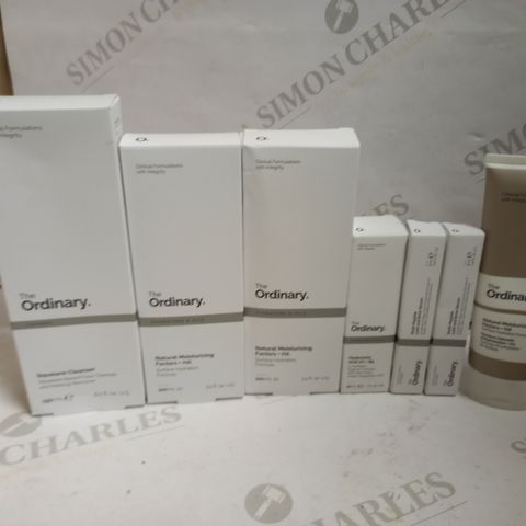 LOT OF 7 THE ORDINARY SKINCARE ITEMS