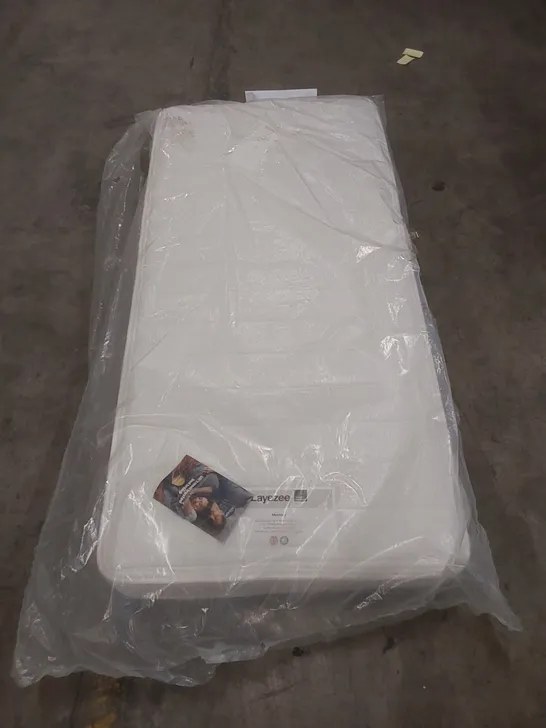 QUALITY BAGGED LAYEZEE 3FT SINGLE MEMORY FOAM LAYER MATTRESS 