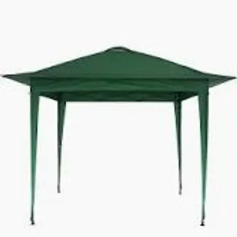 GREEN LOUNGE POP UP FOLDING GAZEBO WITH WHEELED CARRY BAG - COLLECTION ONLY