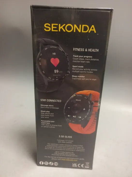 SEALED SEKONDA SMART WATCH