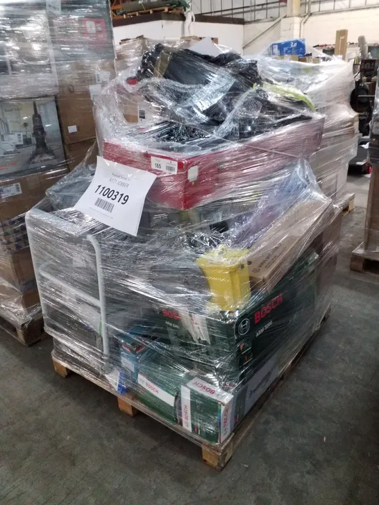 PALLET OF APPROXIMATELY ASSORTED HOUSEHOLD & ELECTRICITY PRODUCTS INCLUDING 