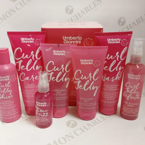 UMBERTO GIANNINI `YOUR BEST CURLS` COMPLETE BOX SET