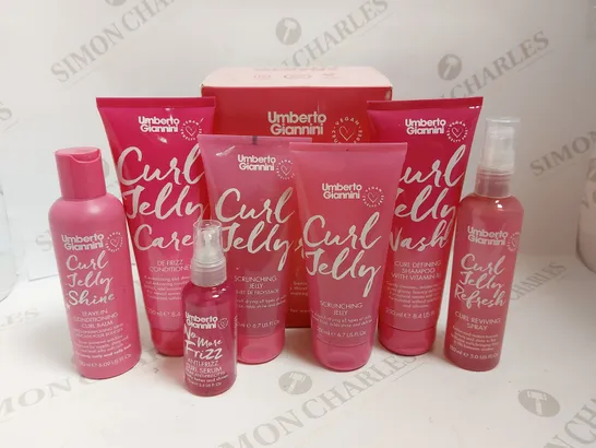 UMBERTO GIANNINI `YOUR BEST CURLS` COMPLETE BOX SET