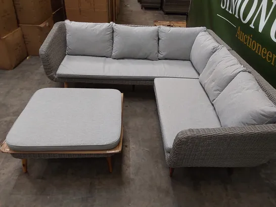 BRAND NEW AMERICANA CONTEMPORARY CORNER SOFA & COFFEE TABLE  RRP £995