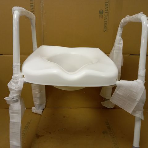 BOX OF APPROX 4 ASSORTED ITEMS TO INCLUDE SHOWER SEAT, STORAGE BOX LIDS, EINHELL BUTT HINGE TEMPLATE