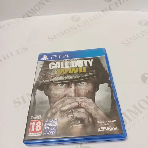 PS4 CALL OF DUTY WWII