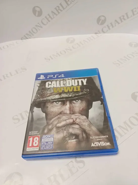 PS4 CALL OF DUTY WWII