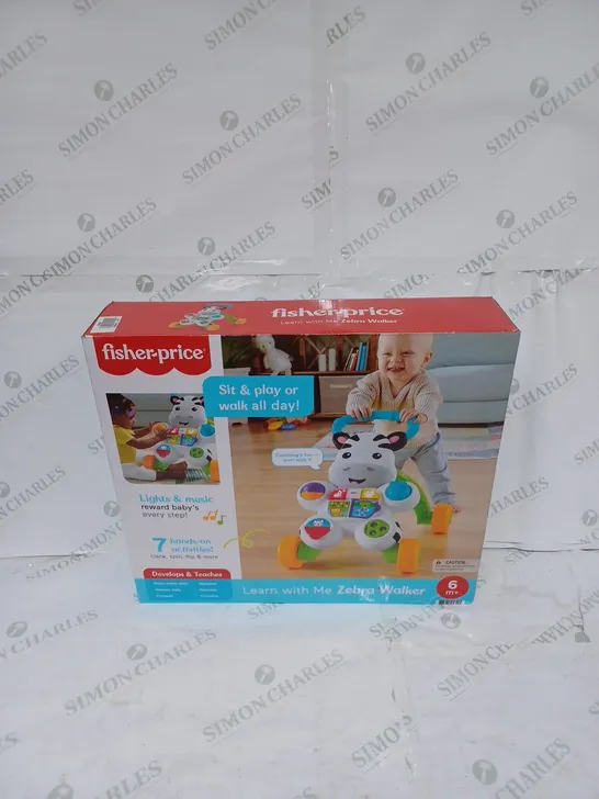 FISHER-PRICE LEARN WITH ME ZEBRA WALKER 