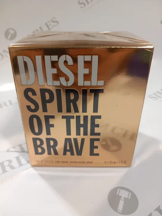 BOXED AND SEALED DIESEL SPIRIT OF THE BRAVE EAU DE TOILETTE POUR HOMME 125ML