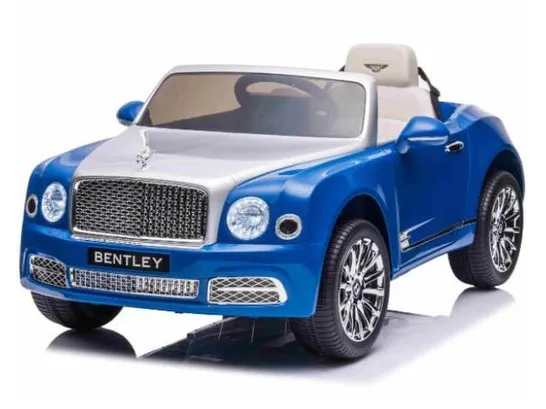 BRAND NEW BOXED BENTLEY MULSANNE 12V ELECTRIC KIDS CAR BLUE