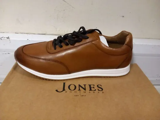 BOXED JONES BOOTMAKERS SOUTHEND 2 TAN SIZE 10