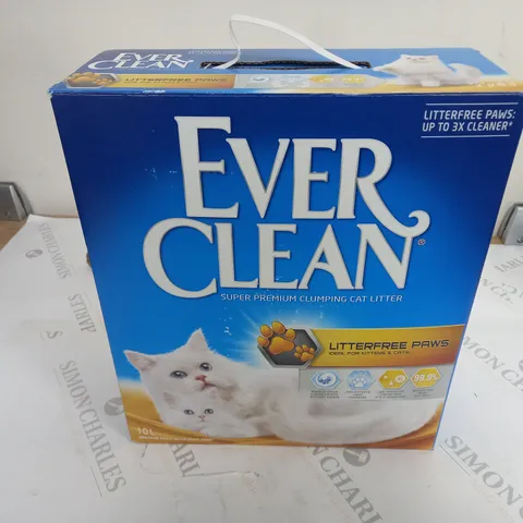 BOXED EVERCLEAN SUPER PREMIUM CLUMPING CAT LITTER (10L)