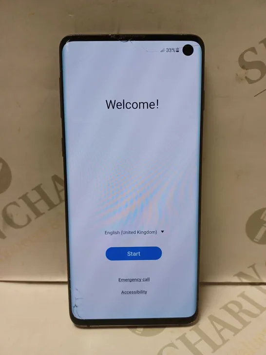 SAMSUNG GALAXY S10 - BLACK 