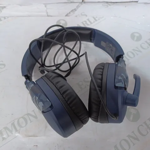 TURTLE BEACH RECON 70 MULTIPLATFORM WIRED GAMING HEADSET, BLUE CAMO