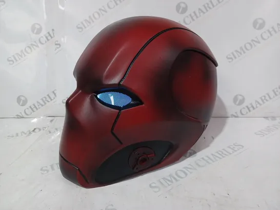 HANDMADE 3D PRINTED RED HOOD MASK W. LIGHT UP EYES