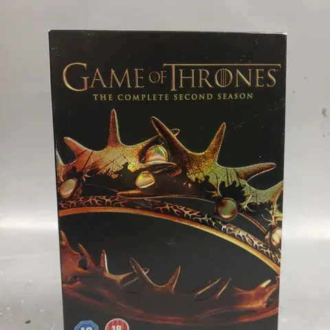 GAME OF THRONES COMPLETE SECOND SEASON DVD BOX SET 