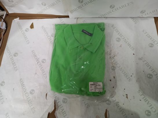 PACK OF 6 LIME ASQUITH AND FOX LIME POLO SHIRTS 3XL