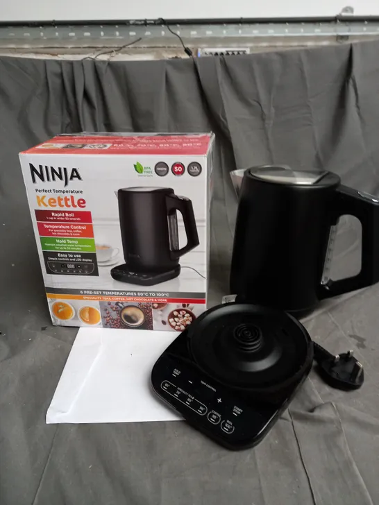 BOXED NINJA PERFECT TEMPERATURE KETTLE KT200UK