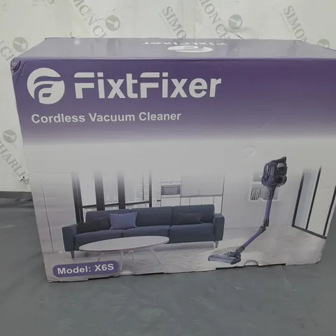 BOXED FIXTFIXER CORDLESS VACUUM CLEANER X6S 