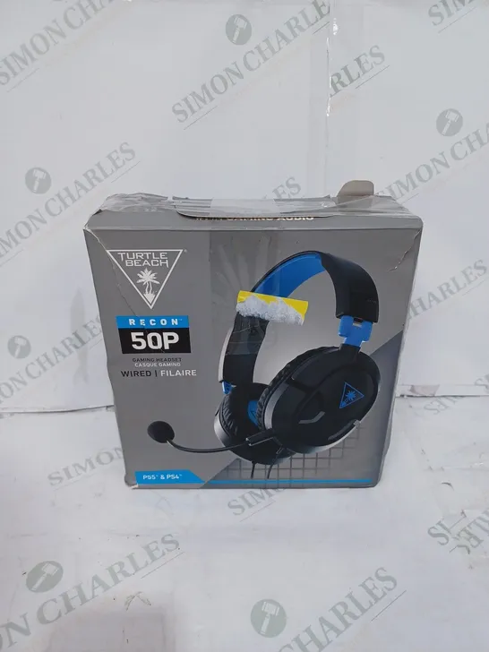 TURTLE BEACH RECON 50P WIRED PS4/PS5 GAMING HEADSET 