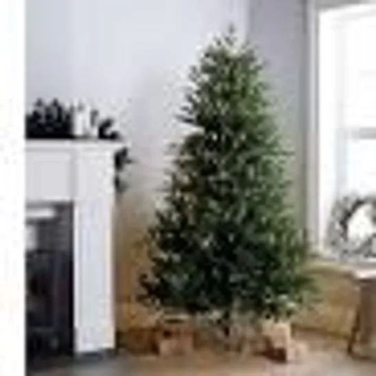 BOXED KELLY HOPPEN KENSINGTON FIR CHRISTMAS TREE - 6FT, NATURAL - COLLECTION ONLY