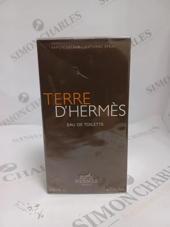 BOXED HERMES TERRE D'HERMES EAU DE TOILETTE 200ML