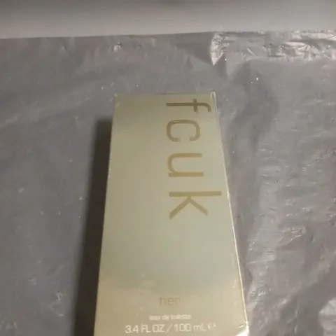 BOXED AND SEALED FCUK HER EAU DE TOILETTE 100ML