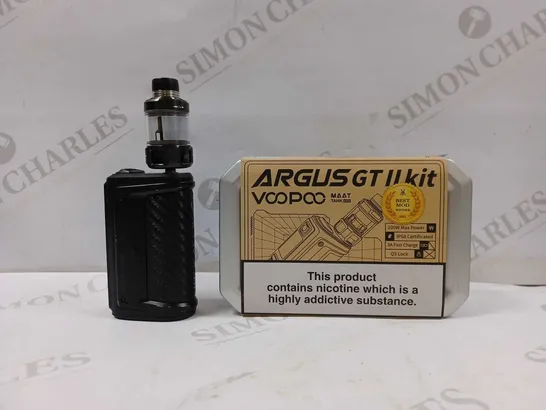 VOOPOO ARGUS GT II VAPE KIT IN CARBON FIBER