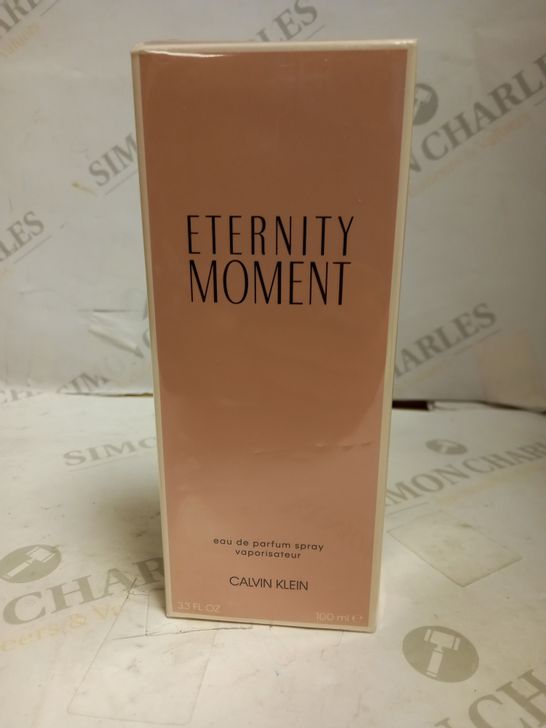 BOXED AND SEALED CALVIN KLEIN ETERNITY MOMENT EAU DE PARFUM 100ML 