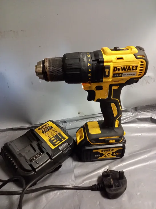 DEWALT DCD778 TYPE 2 DRILL WITH BATTERY CHARGER