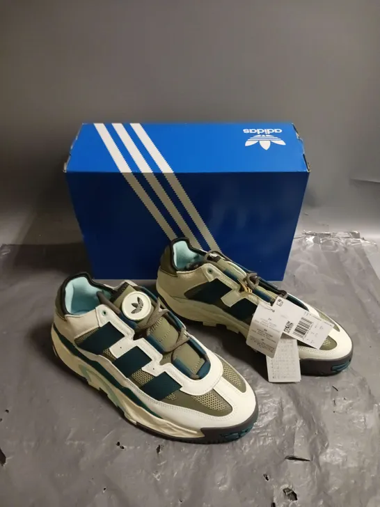 BOXED ADIDAS NITEBALL TRAINERS UK 9 