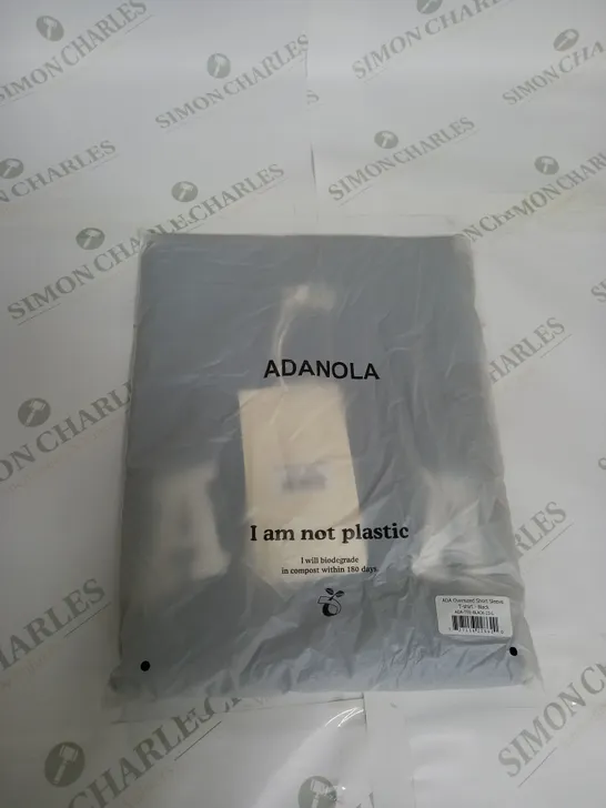 BAGGED ADANOLA OVERSIZED SHORT SLEEVE T-SHIRT SIZE L