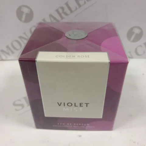 BOXED AND SEALED GOLDEN ROSE VIOLET MIST EAU DE PARFUM 30ML