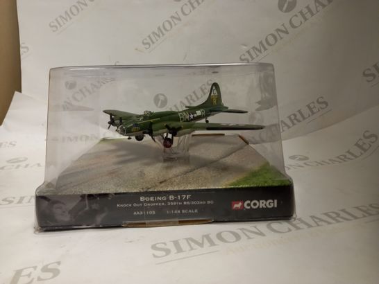 CORGI MODEL - WWII LEGENDS - THE AVIATION ARCHIVE - BOEING B-17F KNOCK OUT DROPPER, 359TH BS/303RD BG AA31105 1:144 SCALE