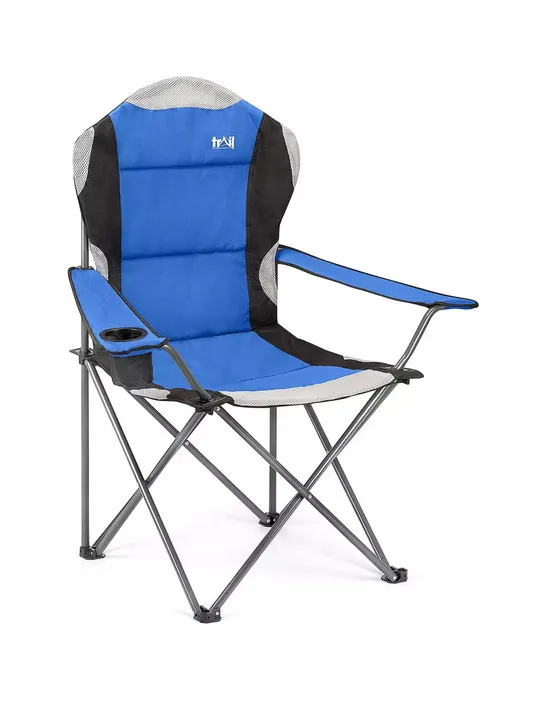 TRAIL KESTREL PADDED HIGH BACK CAMPING CHAIR