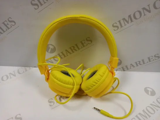 GORSUN WIRED HEAD PHONES - YELLOW 