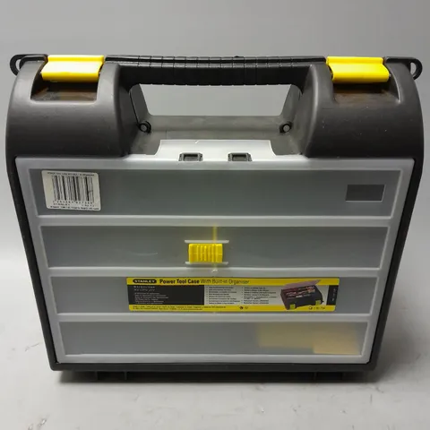STANLEY POWER TOOL CASE WITH BUILT-IN ORGANISER