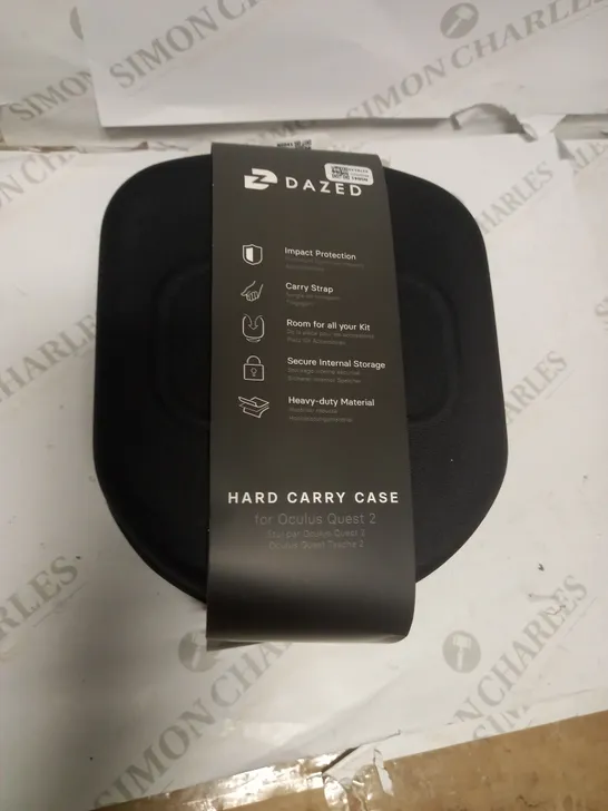 LOT OF 3 DAZED OCULUS QUEST 2 V2 CASES IN BLACK