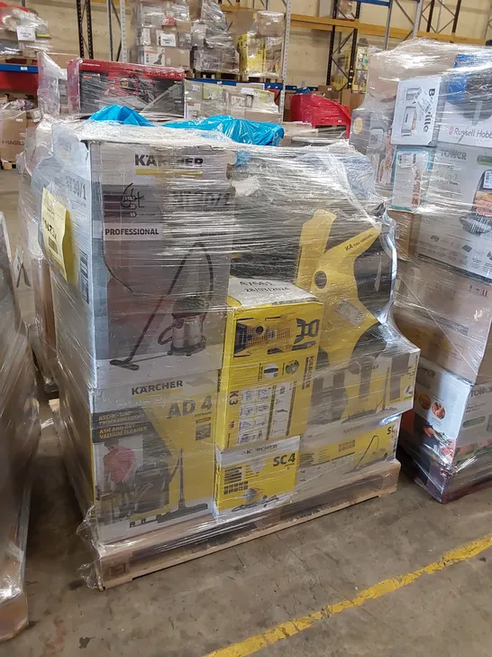 PALLET OF APPROXIMATELY 25 UNPROCESSED RAW RETURN HOUSEHOLD AND ELECTRICAL GOODS TO INCLUDE;